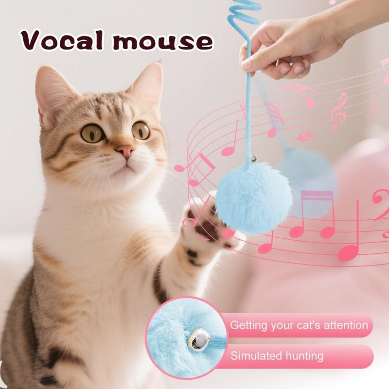 Plush Spring Cat Teaser