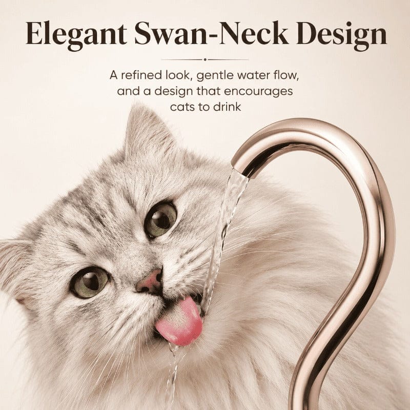Ultra-Quiet Stainless Pet Fountain