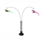 Double-Ended Suction Cup Cat Wand
