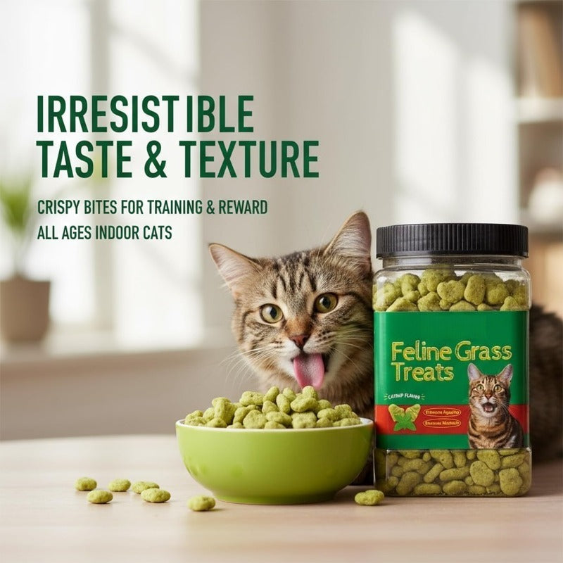 Hairball Control Cat Grass Treats