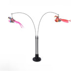 Double-Ended Suction Cup Cat Wand