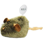 Realistic Squeaky Mouse Toy