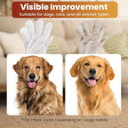 Waterless Pet Bathing Gloves
