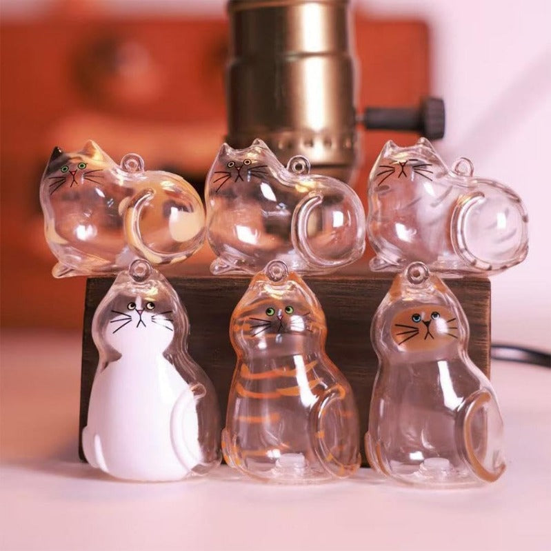 Yopoll Cat Memorial Keychain Set