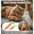 Natural Sisal Teething Carrot Toy