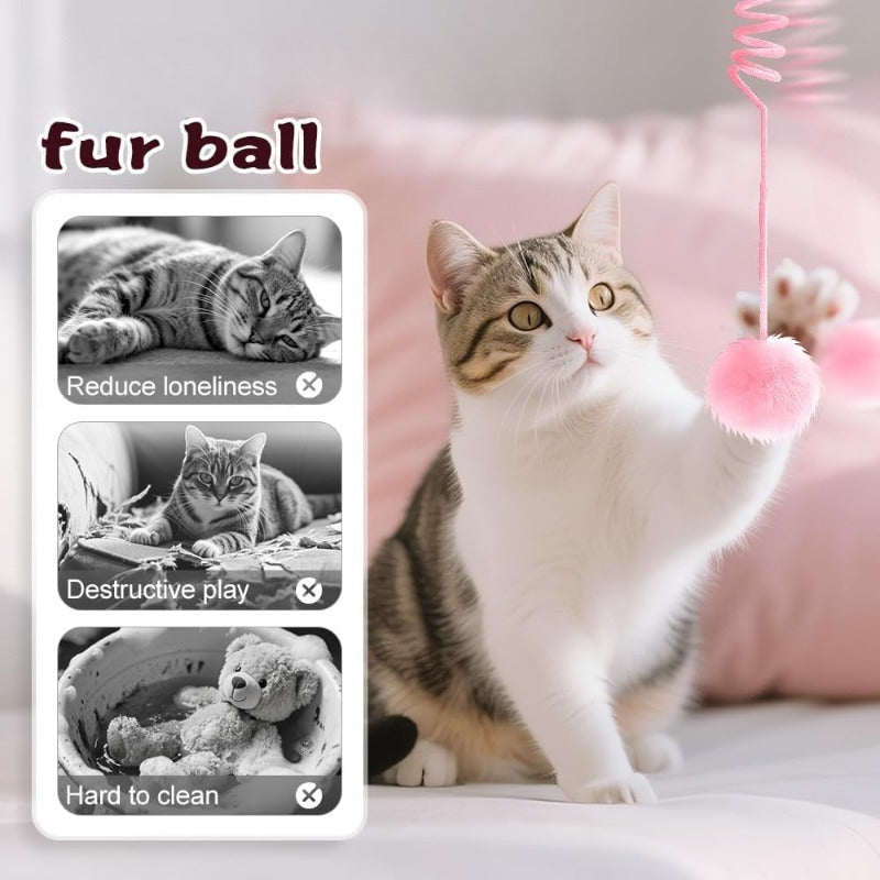 Plush Spring Cat Teaser