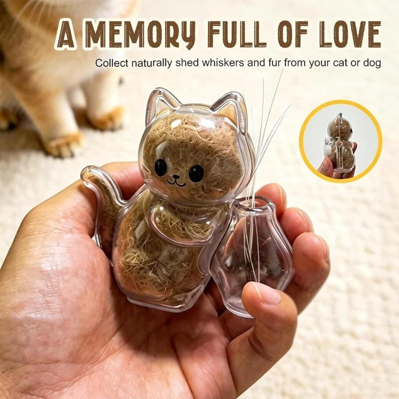 Transparent Pet Fur Keepsake