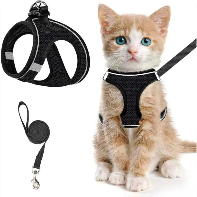 Escape-Proof Soft Mesh Harness