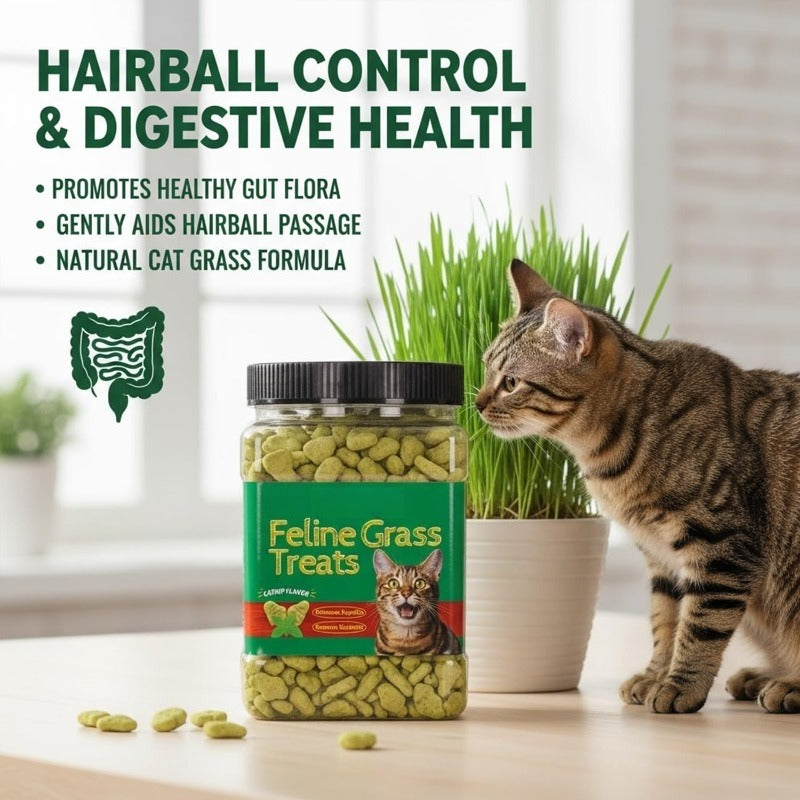 Hairball Control Cat Grass Treats