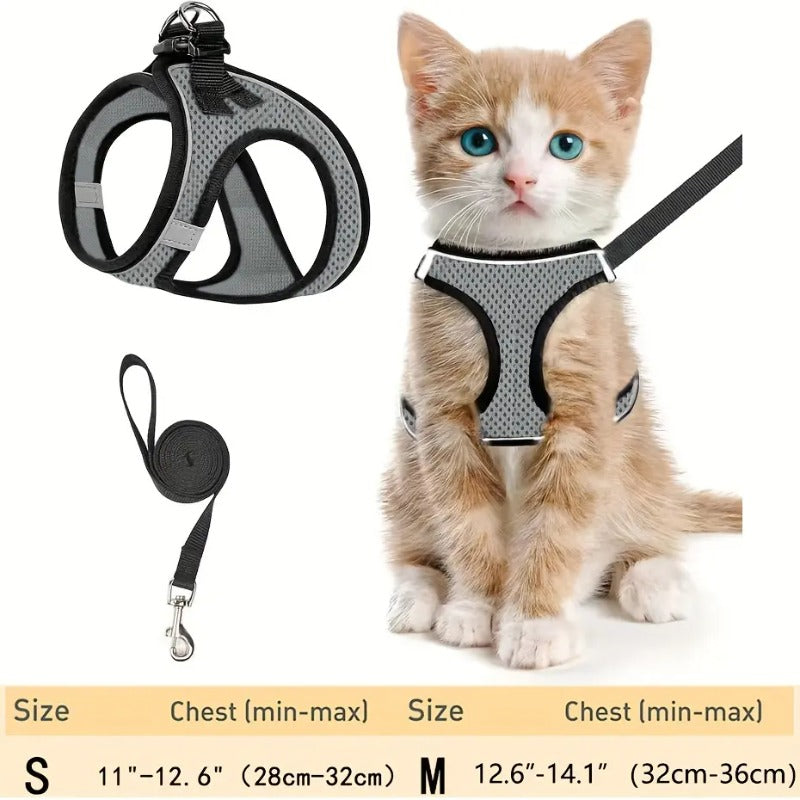 Escape-Proof Soft Mesh Harness