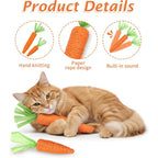 Natural Sisal Teething Carrot Toy