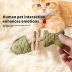 Creative Fishbone Cat Dental Toy