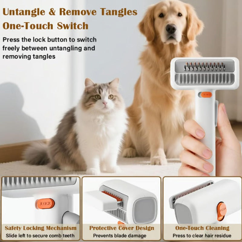 2-in-1 Deshedding Pet Comb