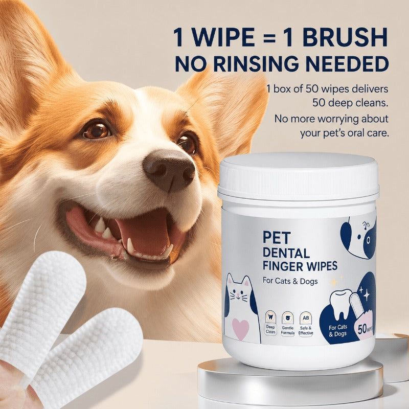 Dogs Cats Dental Finger Pads