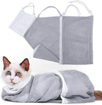 Cat Bathing & Grooming Restraint Bag – Keep Your Feline Calm & Secure