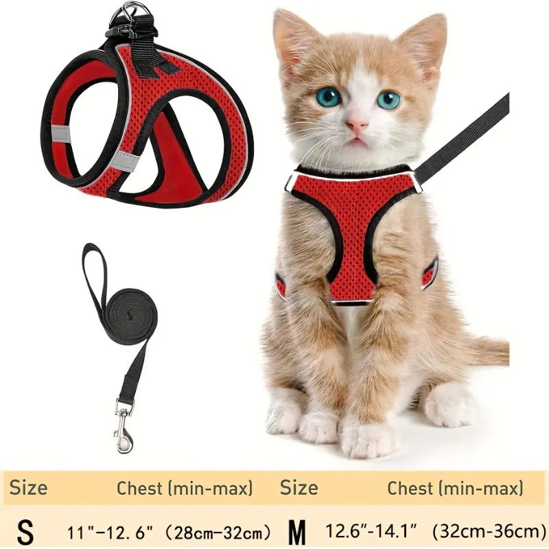 Escape-Proof Soft Mesh Harness