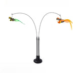 Double-Ended Suction Cup Cat Wand