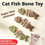 Creative Fishbone Cat Dental Toy