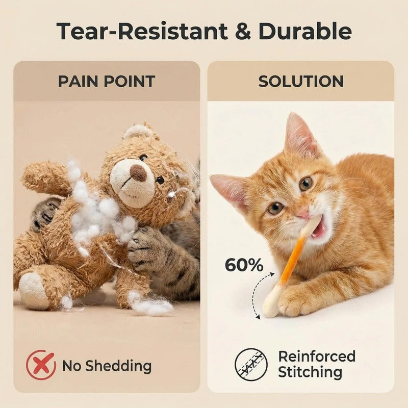 Interactive Swab Cat Toy