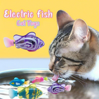 Interactive LED Robotic Fish Toy for Pets