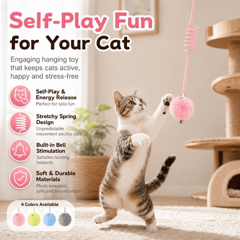 Plush Spring Cat Teaser