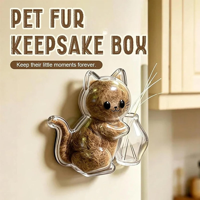 Transparent Pet Fur Keepsake