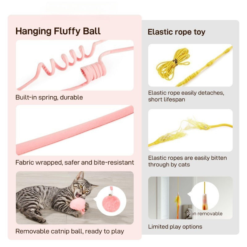 Plush Spring Cat Teaser