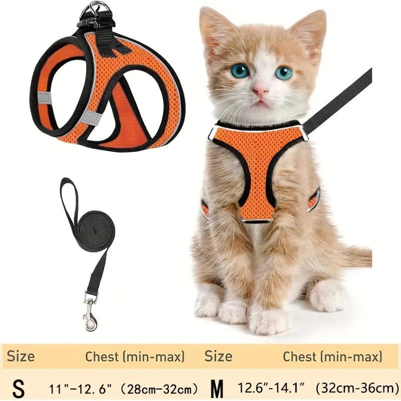 Escape-Proof Soft Mesh Harness