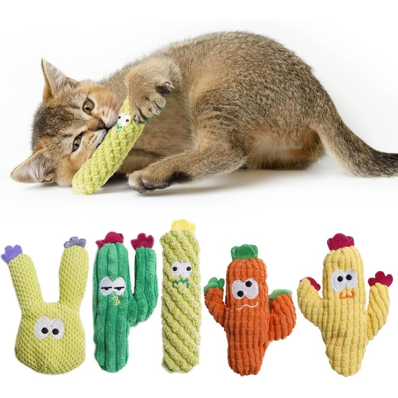 Organic Catnip Cactus Toys