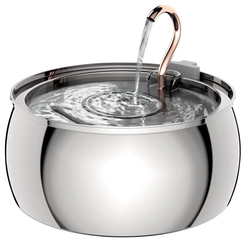 Ultra-Quiet Stainless Pet Fountain