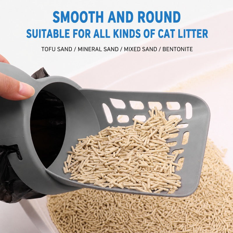 Integrated Scoop Waste Bin