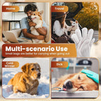 Waterless Pet Bathing Gloves