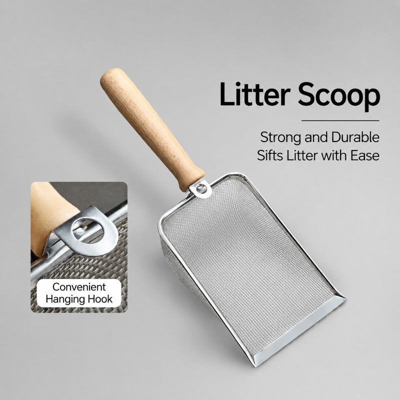 Stainless Steel Mesh Scoop