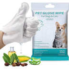 Waterless Pet Bathing Gloves