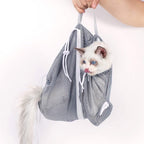 Cat Bathing & Grooming Restraint Bag – Keep Your Feline Calm & Secure
