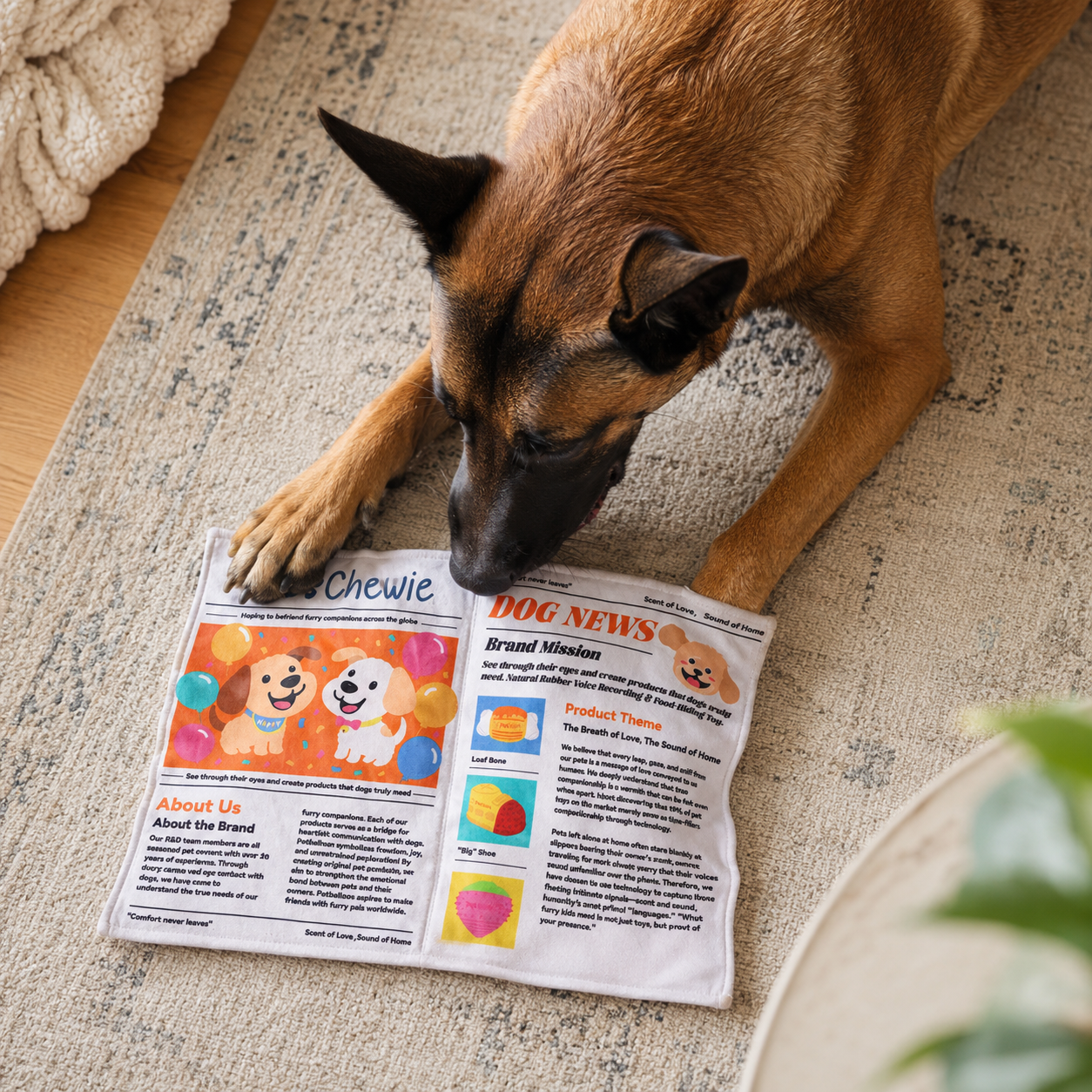 Chewie Indestructible Newspaper (3x Bundle + Lifetime warranty)