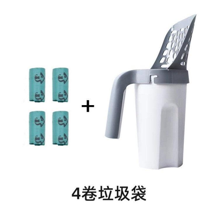 Integrated Scoop Waste Bin