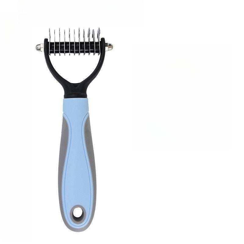 Dual-Sided Pet Grooming Tool