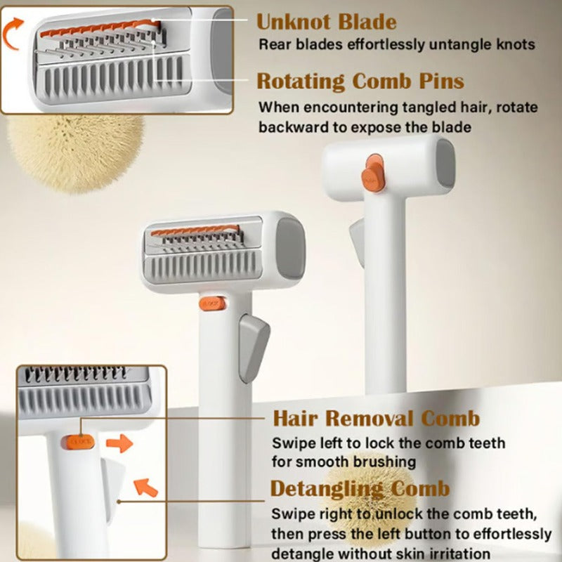 2-in-1 Deshedding Pet Comb