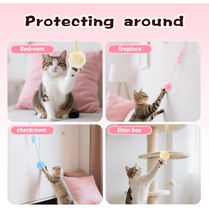 Plush Spring Cat Teaser