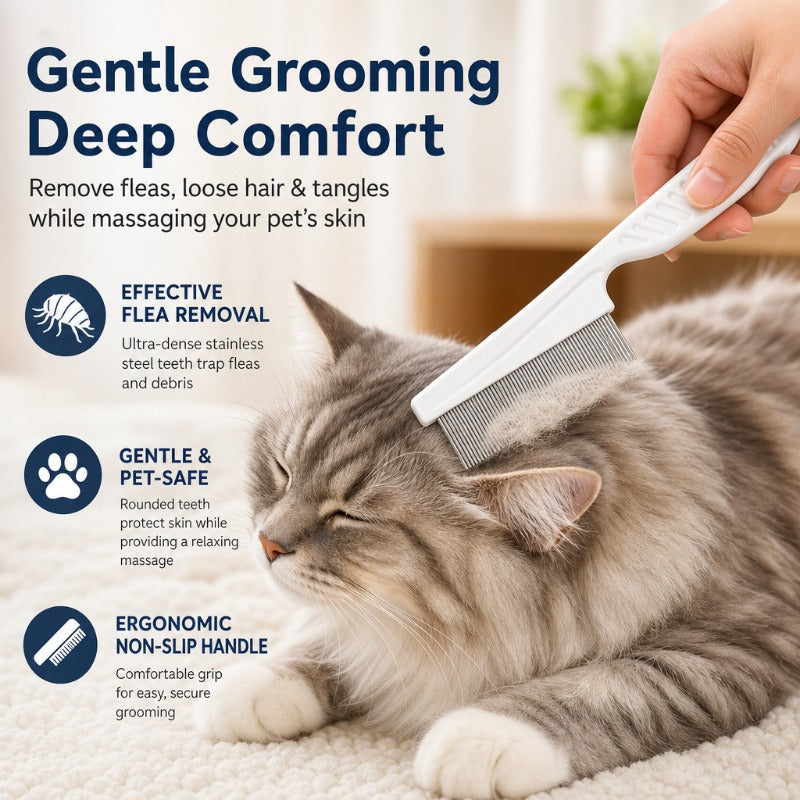 Effective Flea Removal Comb