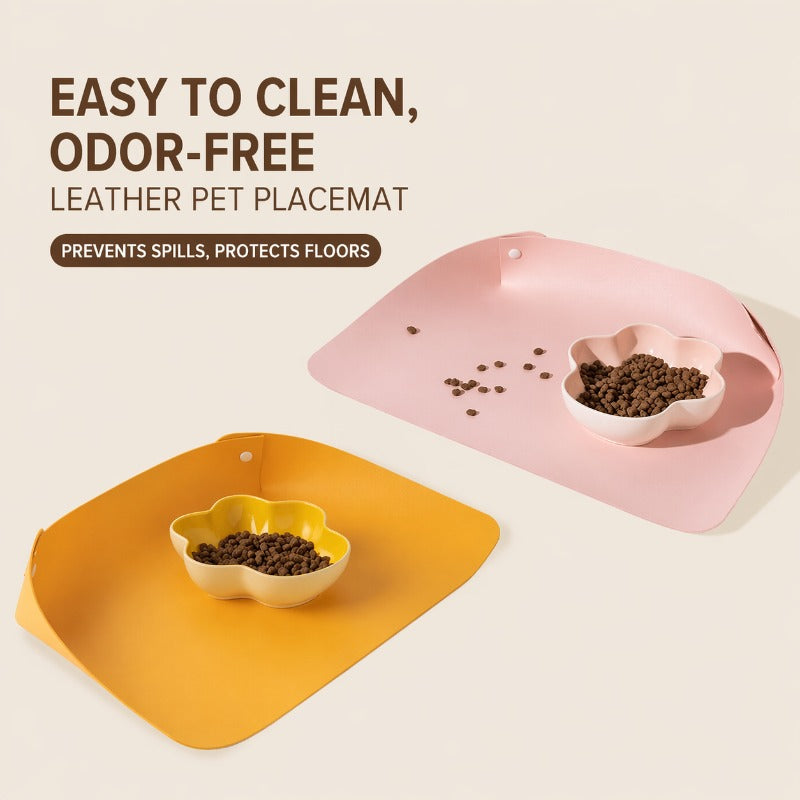 Waterproof Leather Meal Placemat