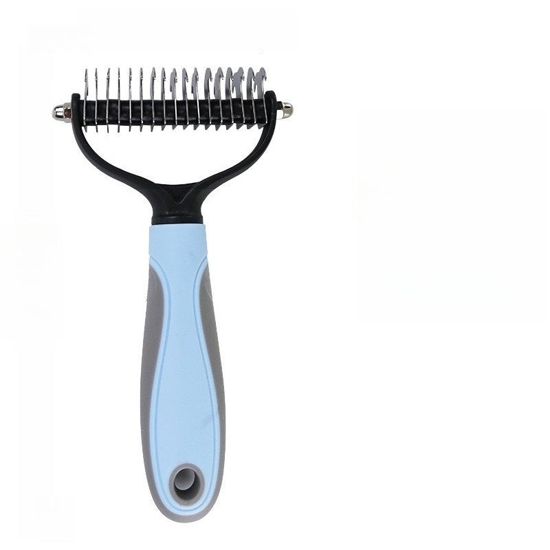 Dual-Sided Pet Grooming Tool