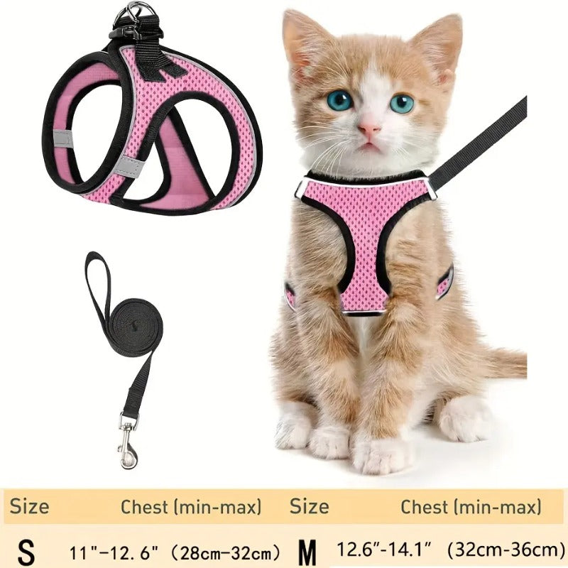 Escape-Proof Soft Mesh Harness