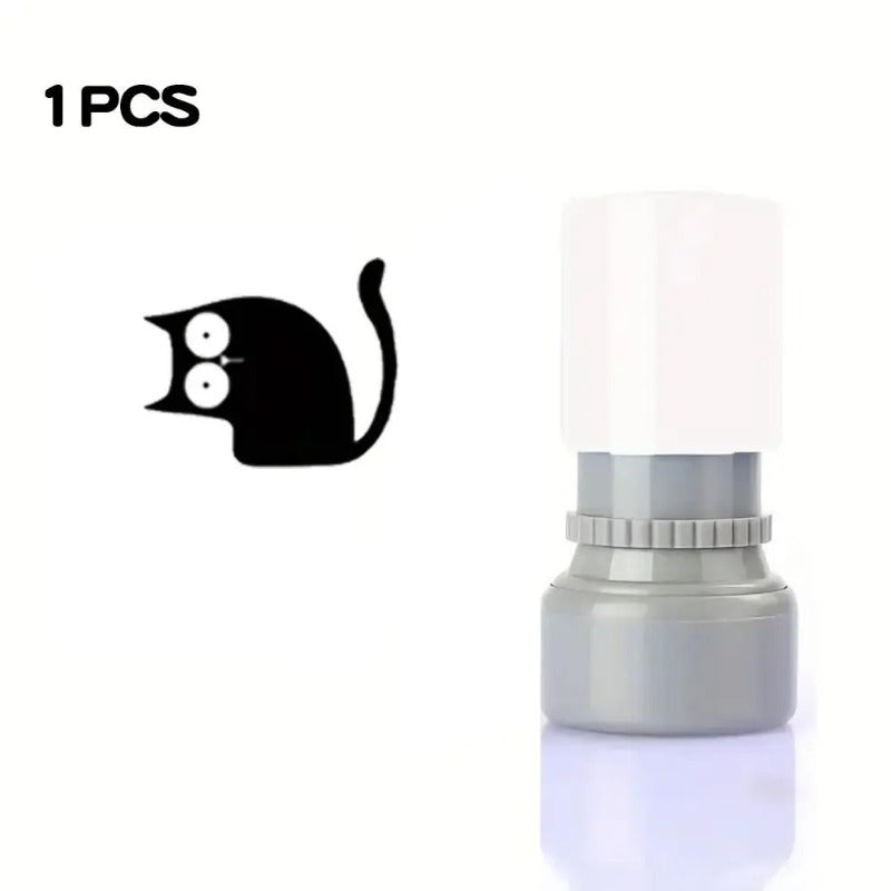 Self-Inking Mini Cat Stamps