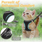 Escape-Proof Soft Mesh Harness
