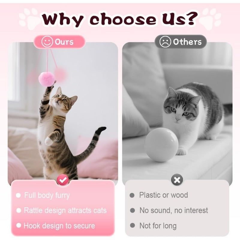 Plush Spring Cat Teaser