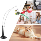 Double-Ended Suction Cup Cat Wand