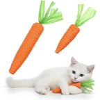 Natural Sisal Teething Carrot Toy