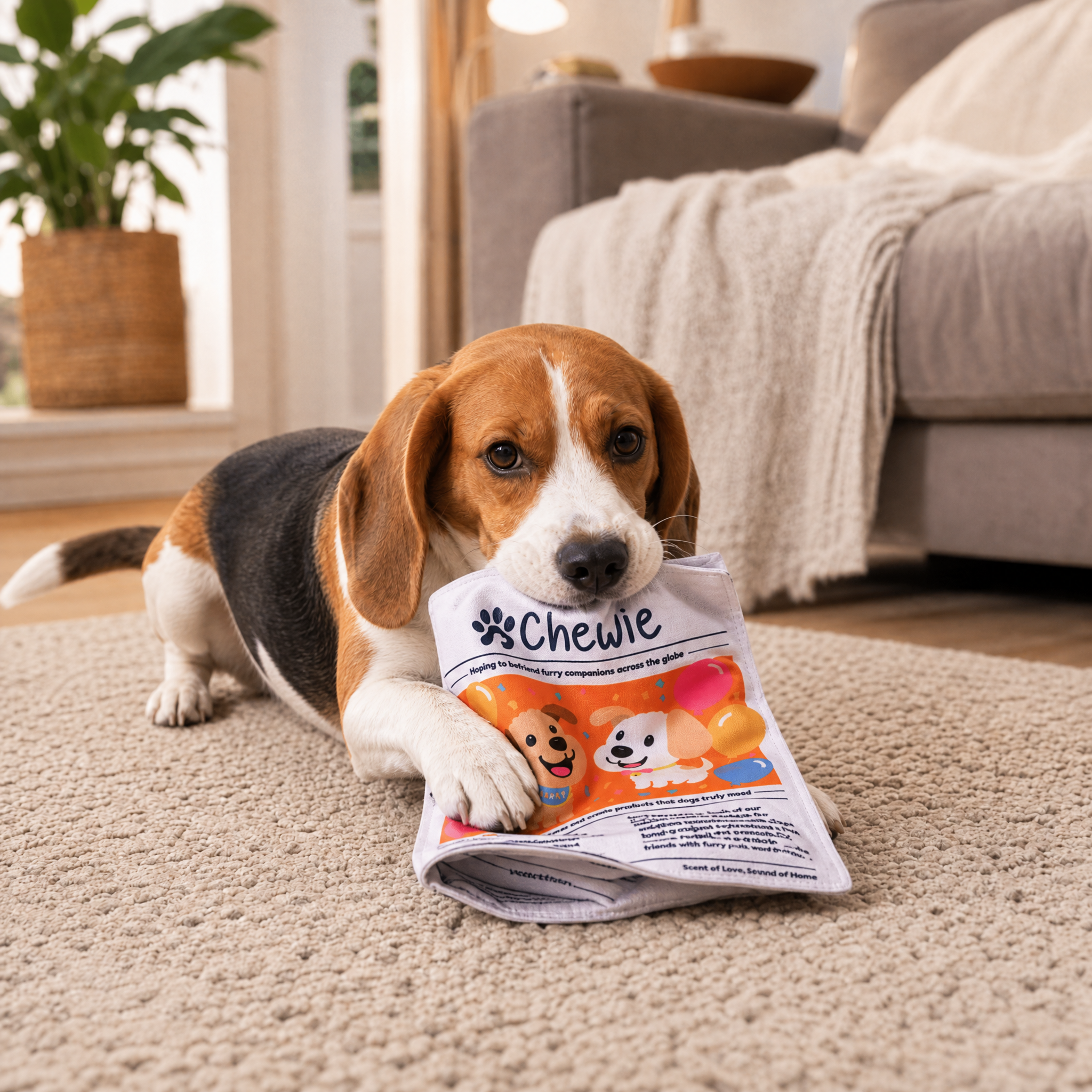 Chewie Indestructible Newspaper (3x Bundle + Lifetime warranty)